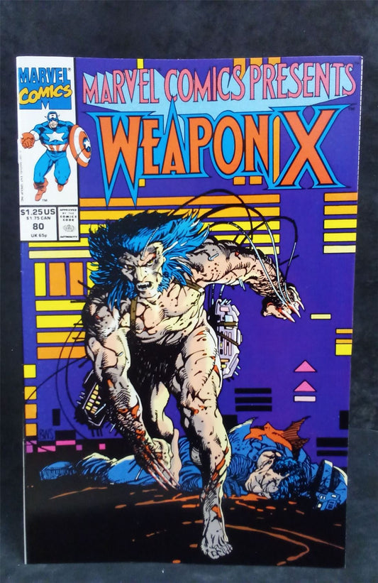 Marvel Comics Comics Presents #80 1991 Marvel Comics Comic Book