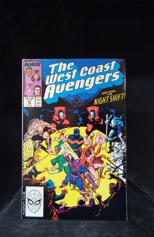 West Coast Avengers #40 1989 Marvel Comics Comic Book