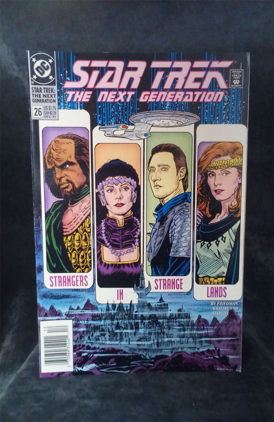 Star Trek: The Next Generation #26 1991 DC Comics Comic Book