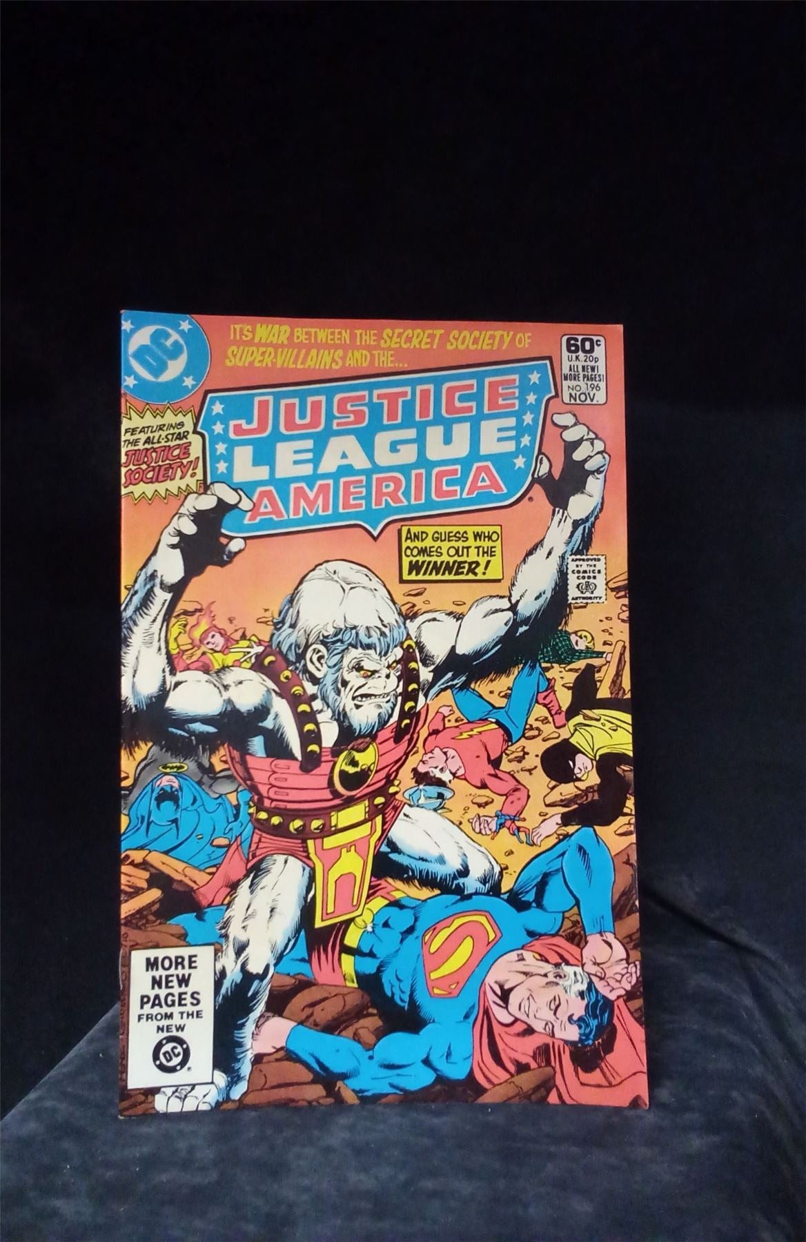 Justice League of America #196 1981 DC Comics Comic Book