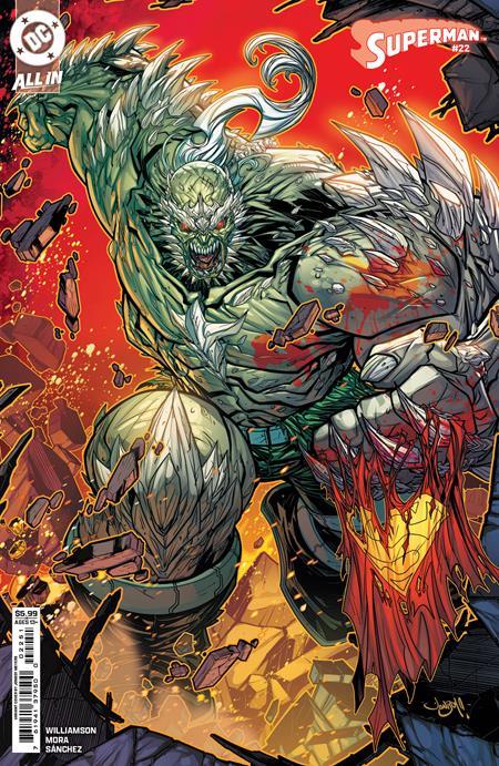 Superman #22 Cvr C Jonboy Meyers Card Stock Var DC Comics Comic Book