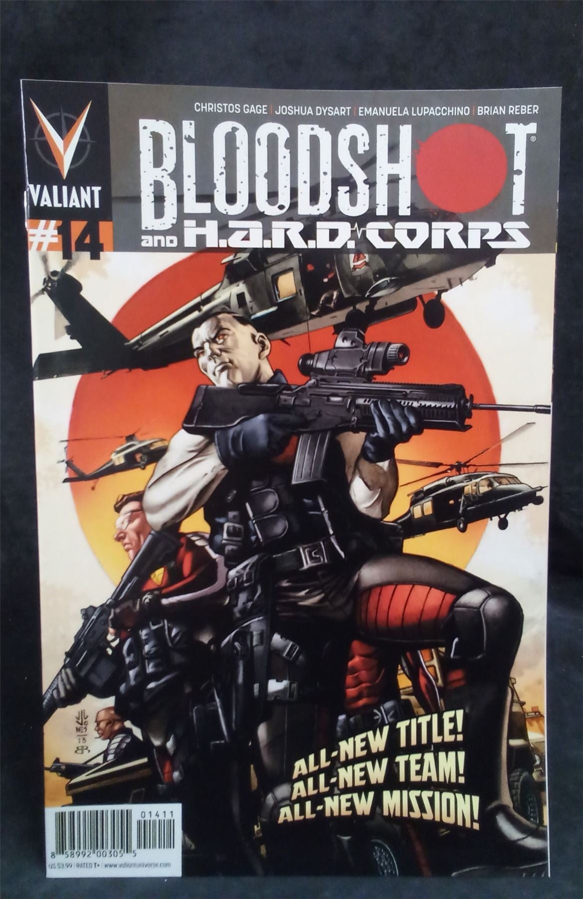 Bloodshot and H.A.R.D.CORPS #14 2013 valiant Comic Book