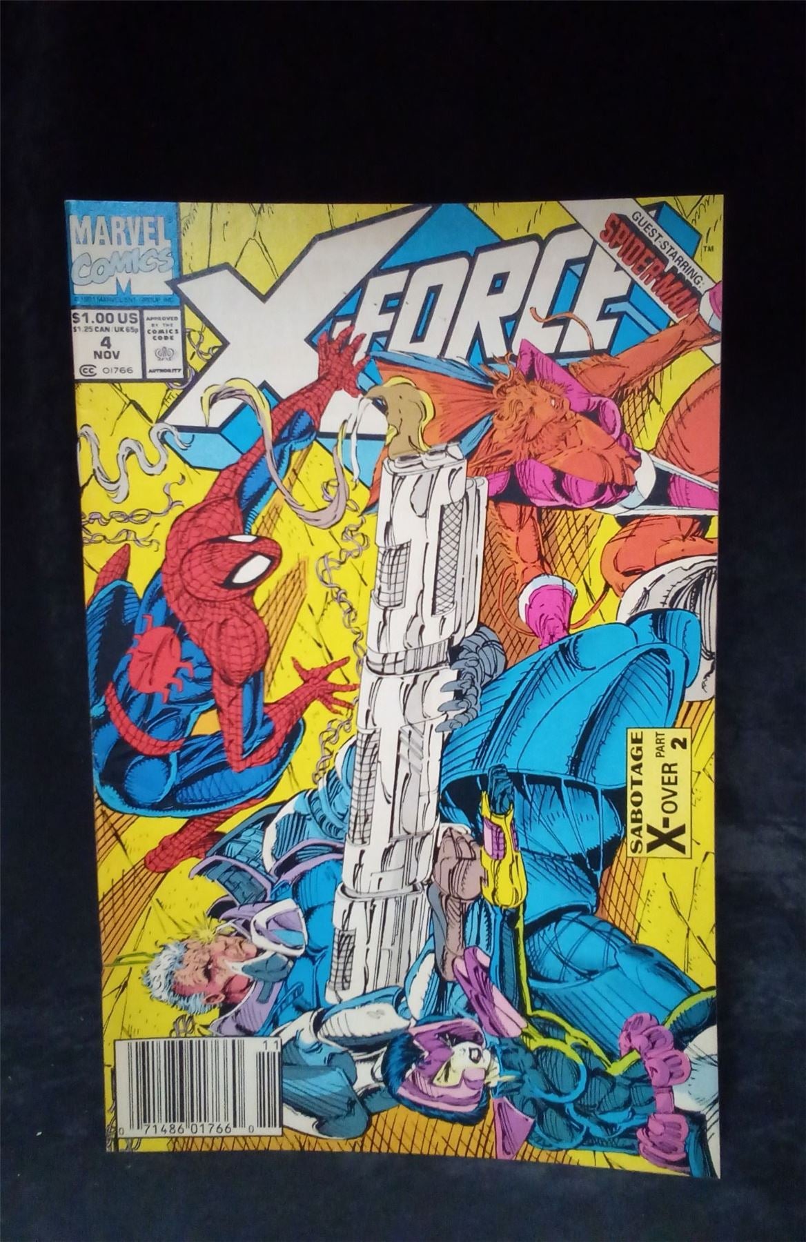 X-Force #4 1991 Marvel Comics Comic Book