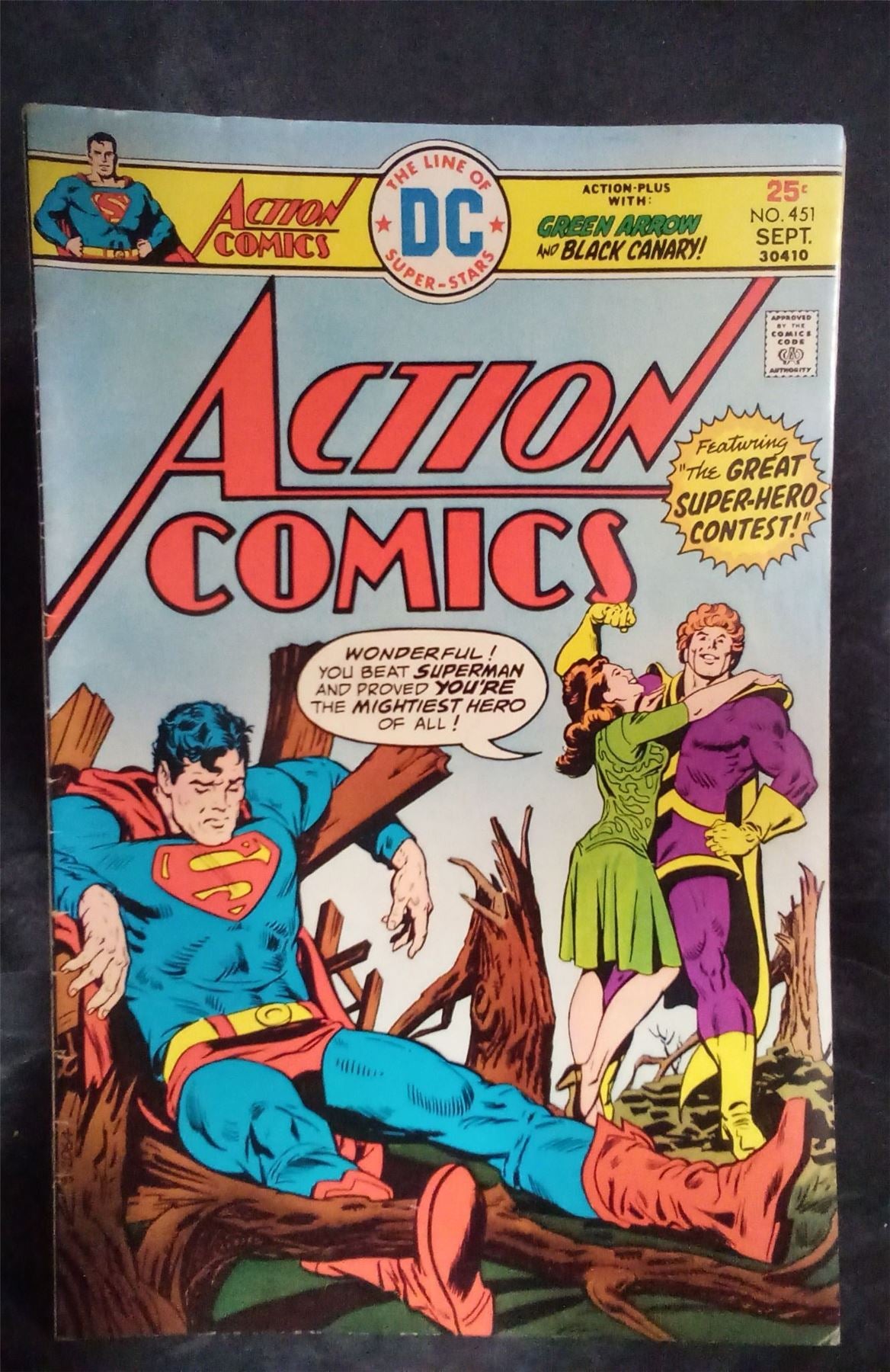 Action Comics #451 1975 DC Comics Comic Book