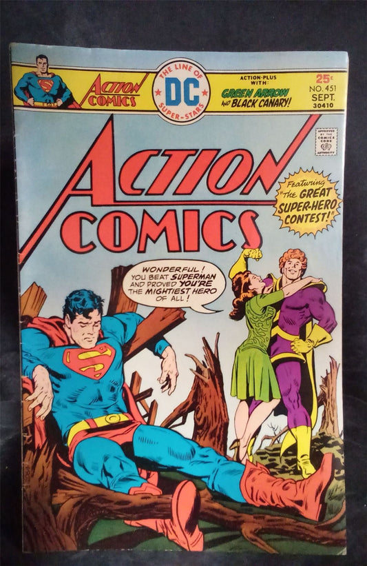 Action Comics #451 1975 DC Comics Comic Book