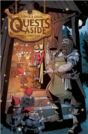 Quests Aside #1 Cvr A Gogou (Cvr A Gogou) Vault Comics Comic Book 2022