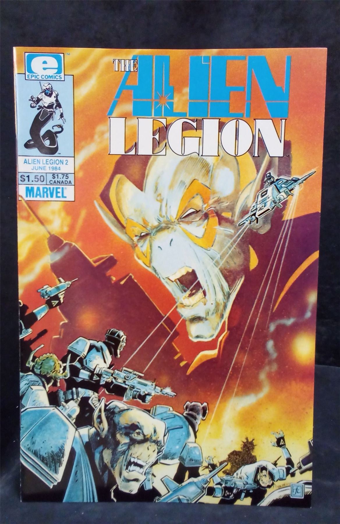 Alien Legion #2 1984 Epic Comic Book
