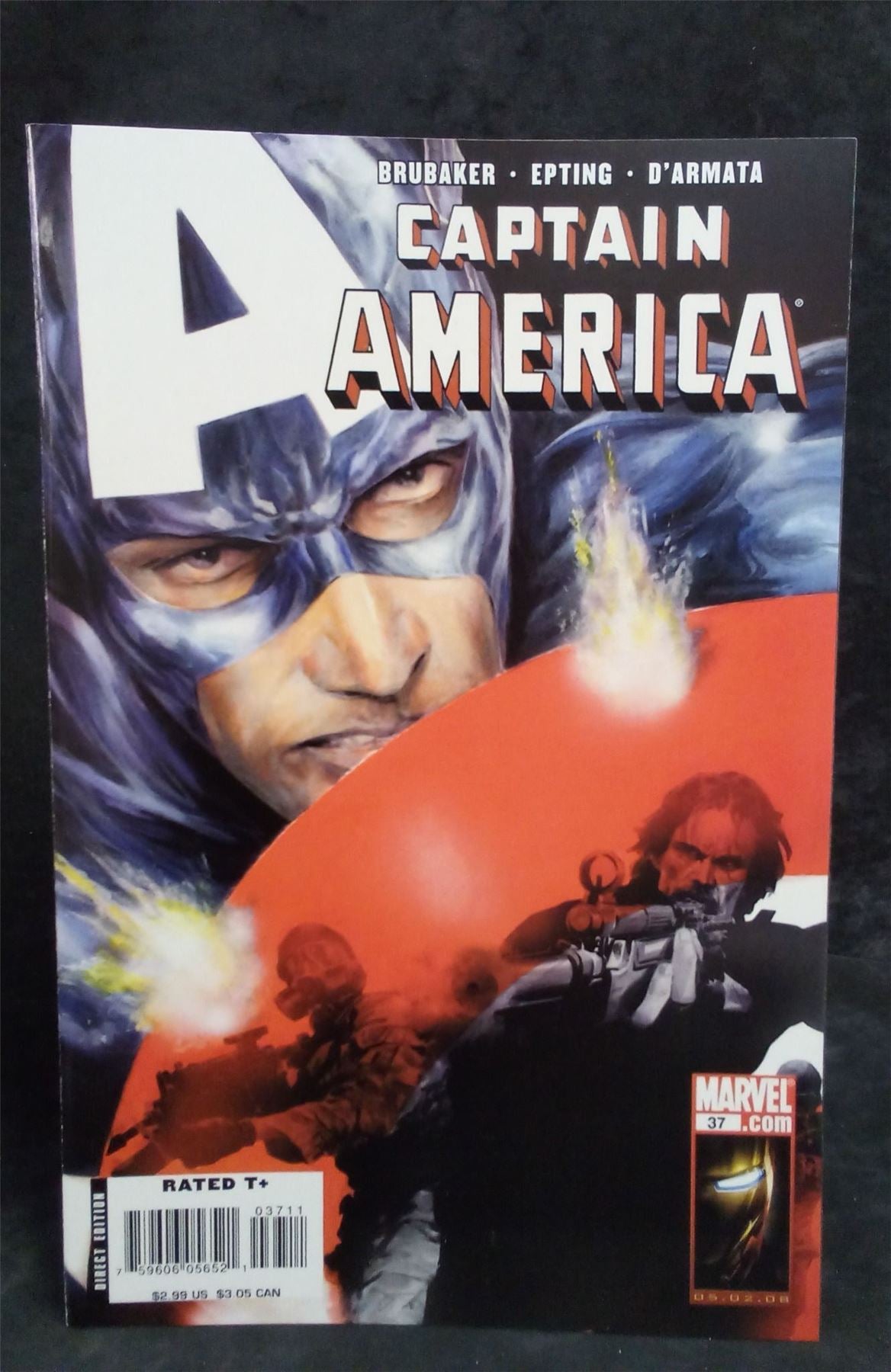 Captain America #37 2008 Marvel Comics Comic Book