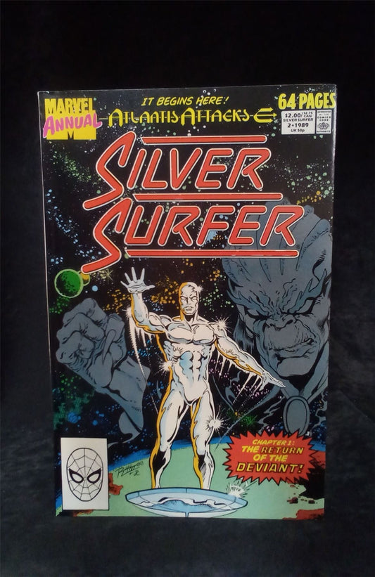 Silver Surfer Annual #2 1989 Marvel Comics Comic Book