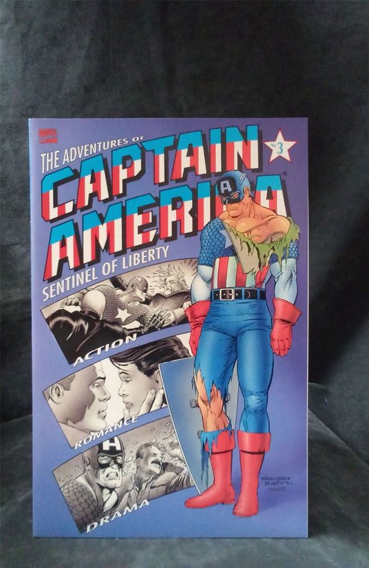 Adventures of Captain America #3 1991 Marvel Comics Comic Book