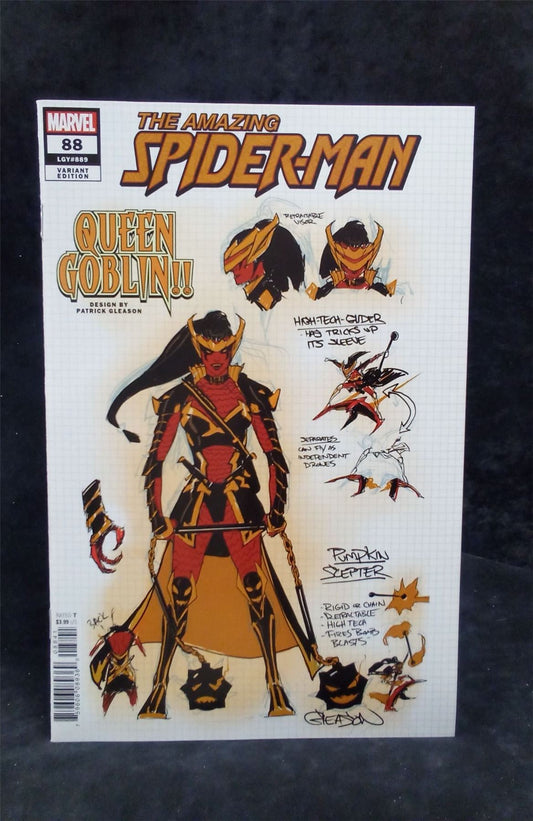 The Amazing Spider Man #88 Gleason Cover 2022 Marvel Comics Comic Book