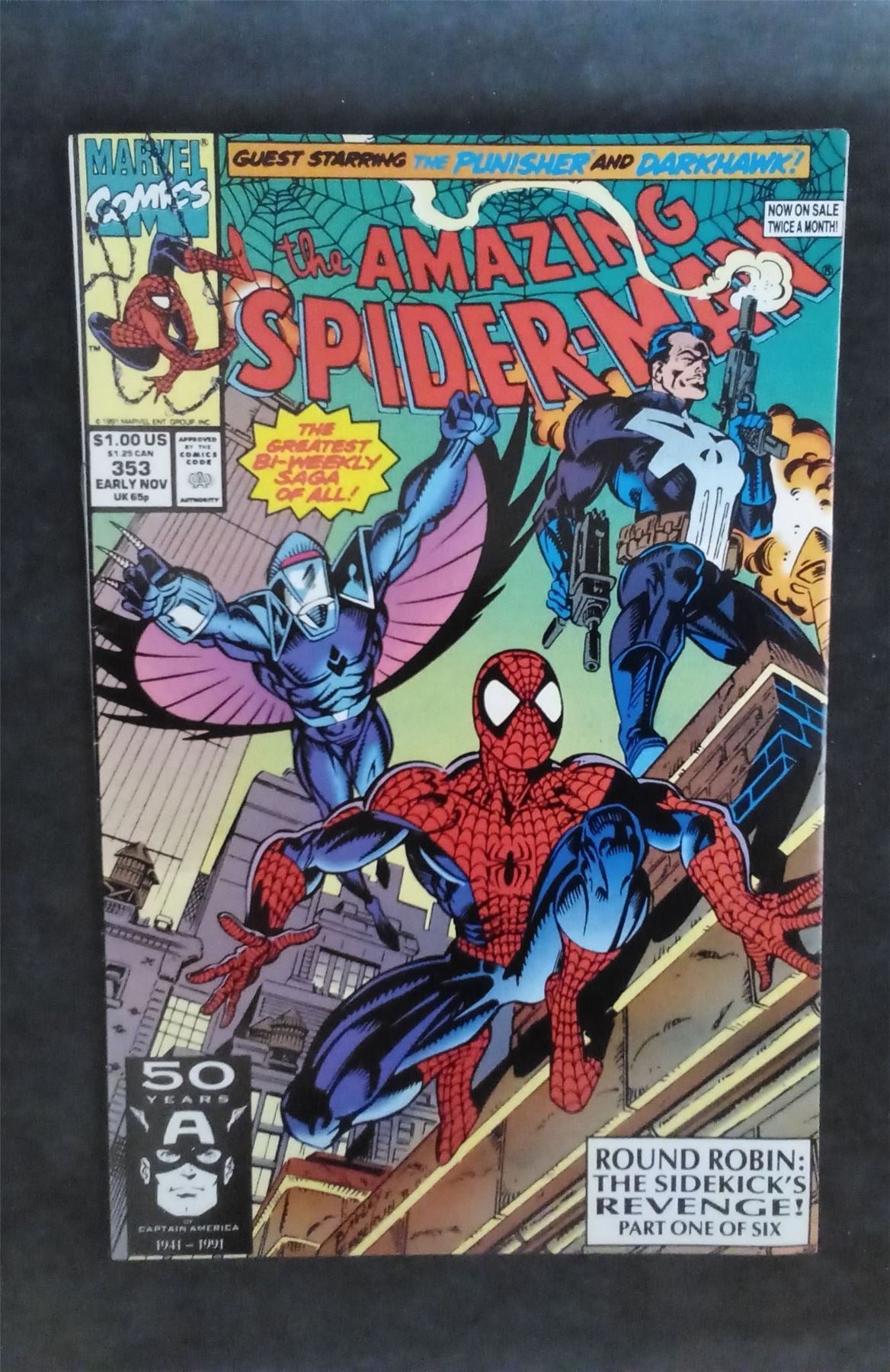 The Amazing Spider-Man #353 1991 marvel Comic Book