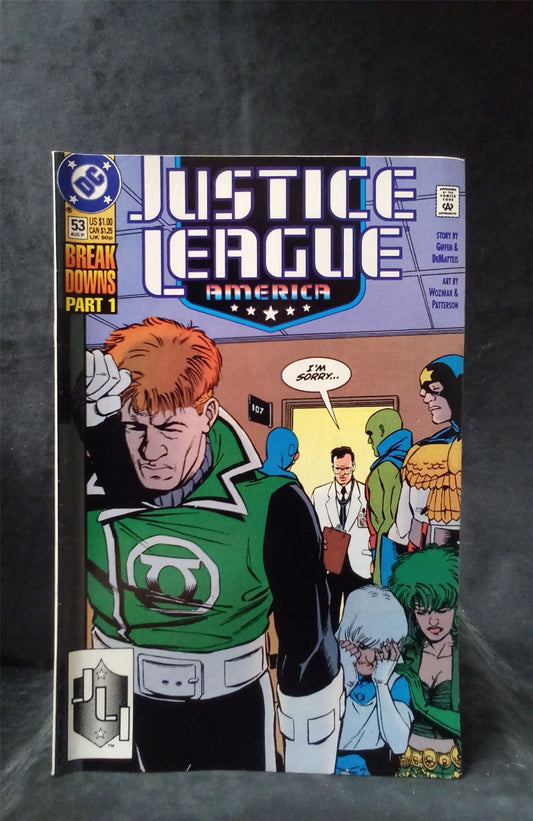 Justice League America #53 1991 DC Comics Comic Book