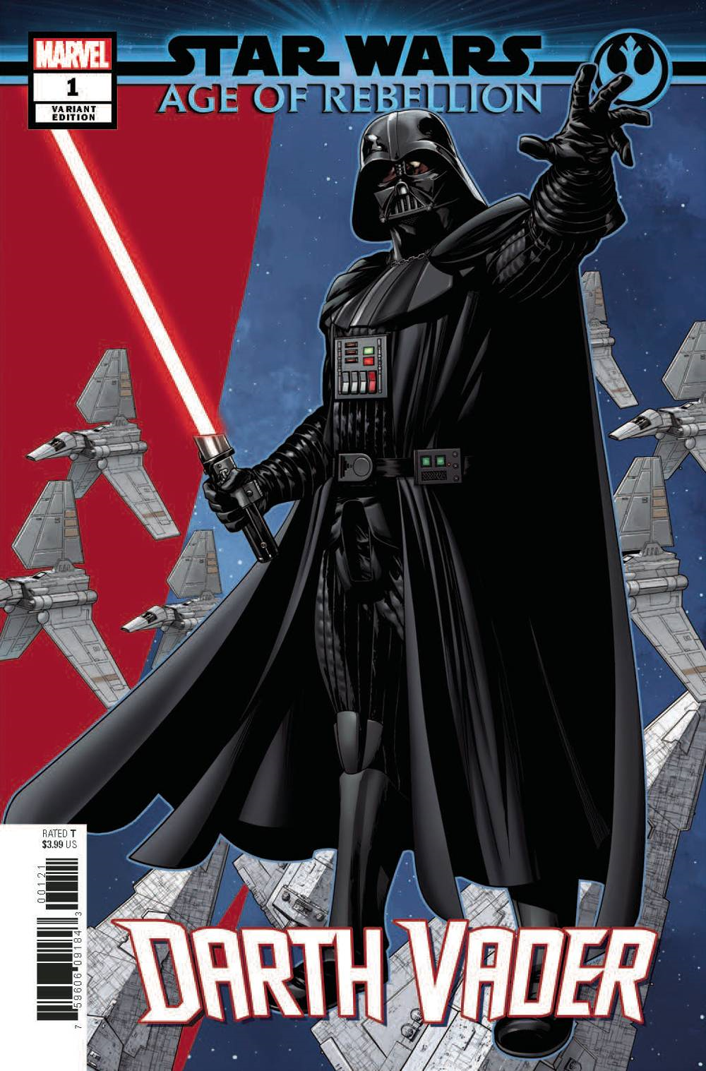 Star Wars Aor Darth Vader #1 Mckone Puzzle Pc Var () Marvel Comics Comic Book
