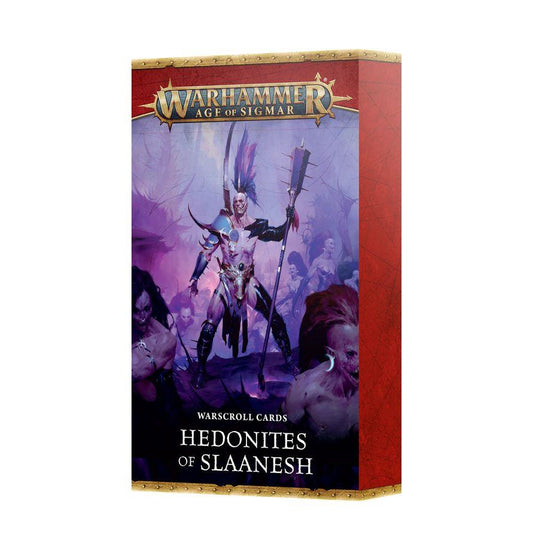 Warhammer Age of Sigmar- Warscroll Cards: Hedonites of Slaanesh 83-71 by Games Workshop