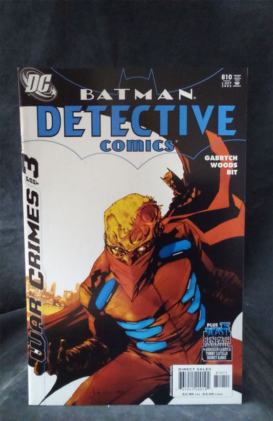 Detective Comics #810 2005 DC Comics Comic Book