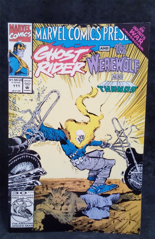 Marvel Comics Comics Presents #111 Direct Edition 1992 Marvel Comics Comic Book