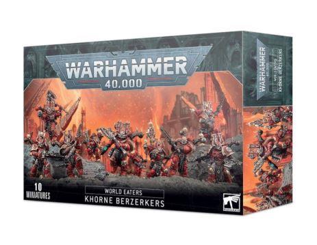 Warhammer 40k- World Eaters: Khorne Berzerkers 43-10 by Games Workshop