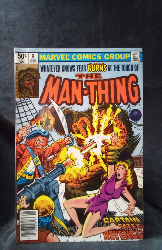 Man-Thing #8 1981 Marvel Comics Comic Book