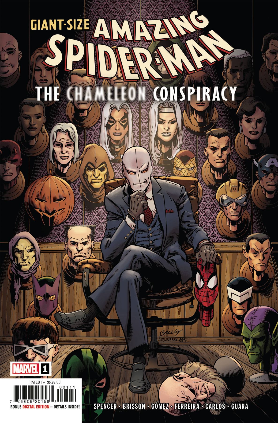 Giant-size Amazing Spider-man Chameleon Conspiracy #1 Marvel Comics Comic Book