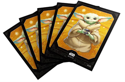 Star Wars Unlimited Legends of the Force Premium Art Sleeve Grogu By Gamegenic