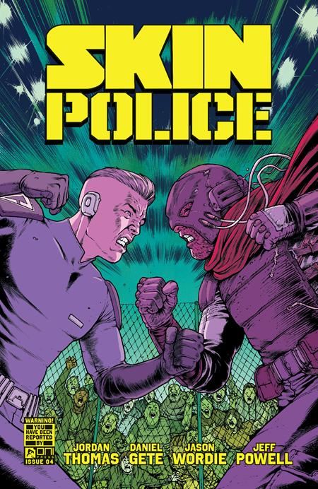Skin Police #4 (Of 4) Cvr A Daniel Gete & Jason Wordie  Oni Press Comic Book 2025