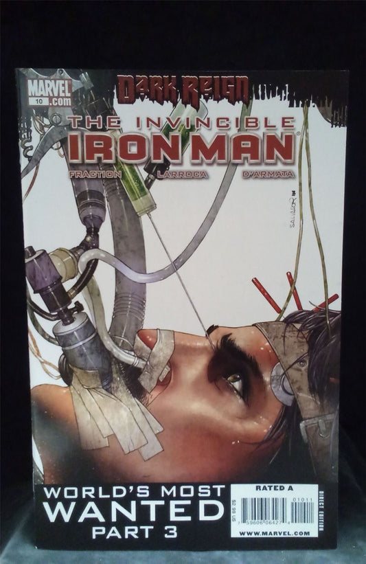 Invincible Iron Man #10 2009 Marvel Comics Comic Book