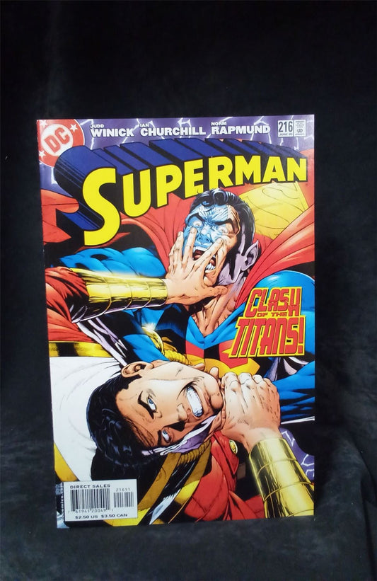 Superman #216 Newsstand Edition 2005 DC Comics Comic Book