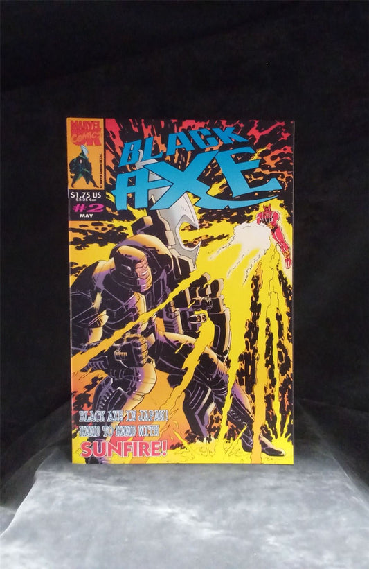 Black Axe #2 1993 Marvel Comics-uk Comic Book