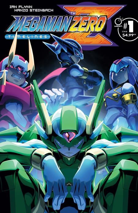 MEGA MAN ZERO TIMELINES #1 (ONE SHOT) CVR B JEFFREY CRUZ VAR  UDON Entertainment Comic Book 2025
