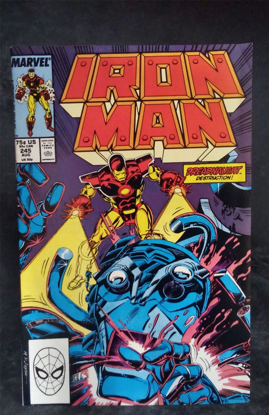 Iron Man #245 Direct Edition 1989 Marvel Comics Comic Book