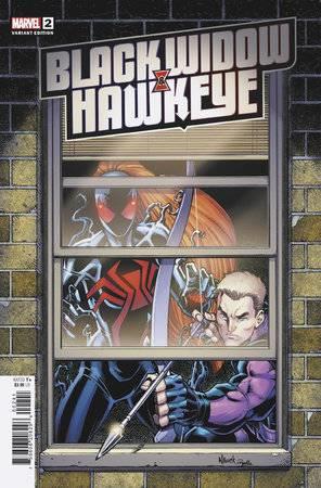 Black Widow And Hawkeye #2 Tbd Artist Windowshades Var (Tbd Artist Windowshades Var) Marvel Prh Comic Book 2024