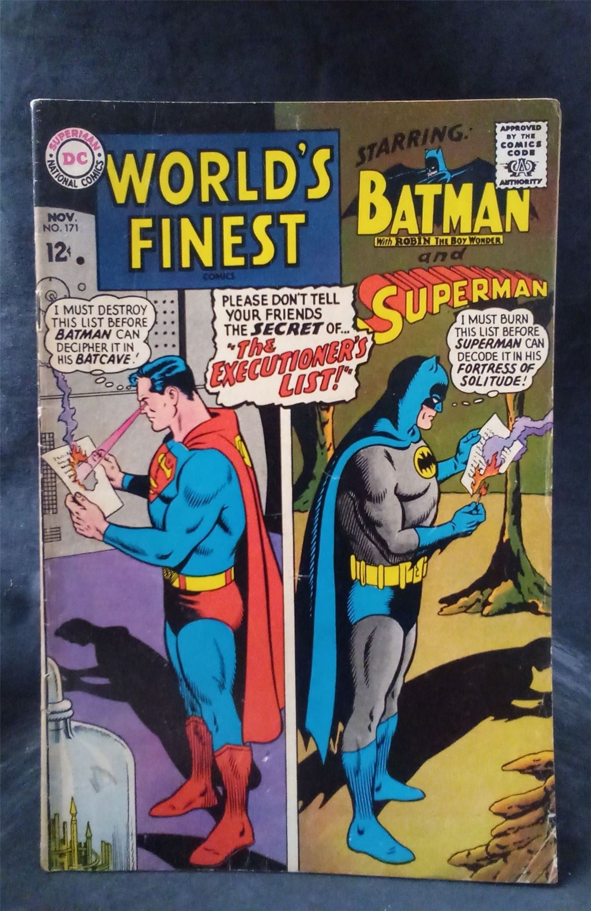 World's Finest Comics #171 1967 DC Comics Comic Book