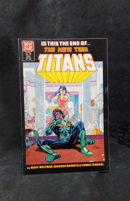 The New Teen Titans #19 1986 DC Comics Comic Book