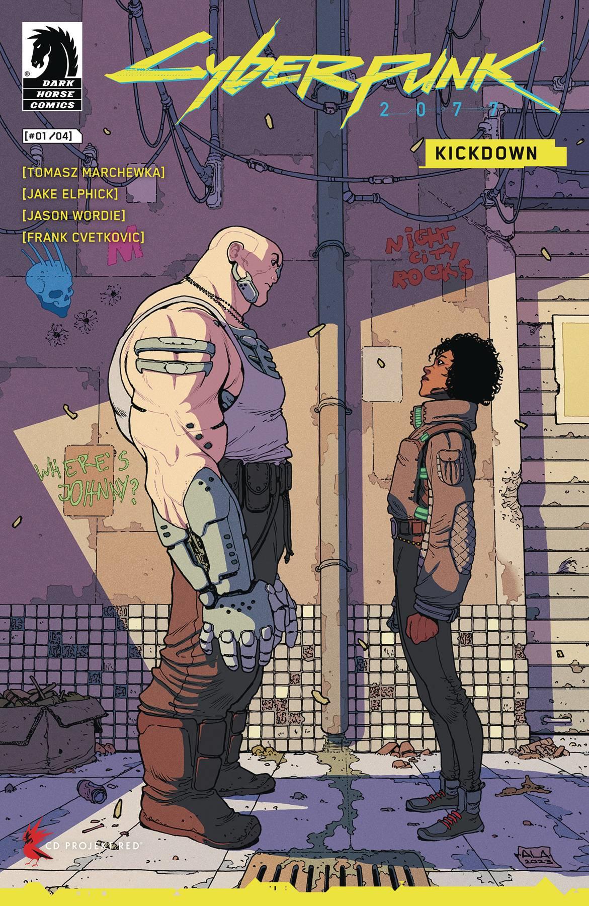 Cyberpunk 2077 Kickdown #1 Cvr C Araujo Dark Horse Prh Comic Book