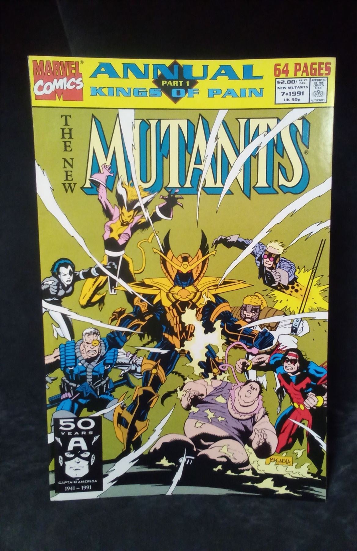 The New Mutants Annual #7 1991 Marvel Comic Book
