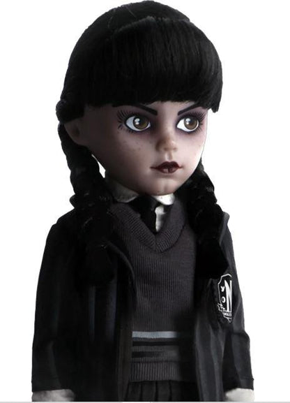 LDD Presents Wednesday Addams Nevermore Academy Uniform 10-Inch Doll by Mezco Toyz