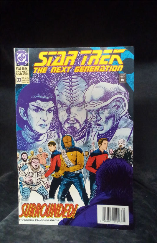 Star Trek: The Next Generation #22 1991 DC Comics Comic Book