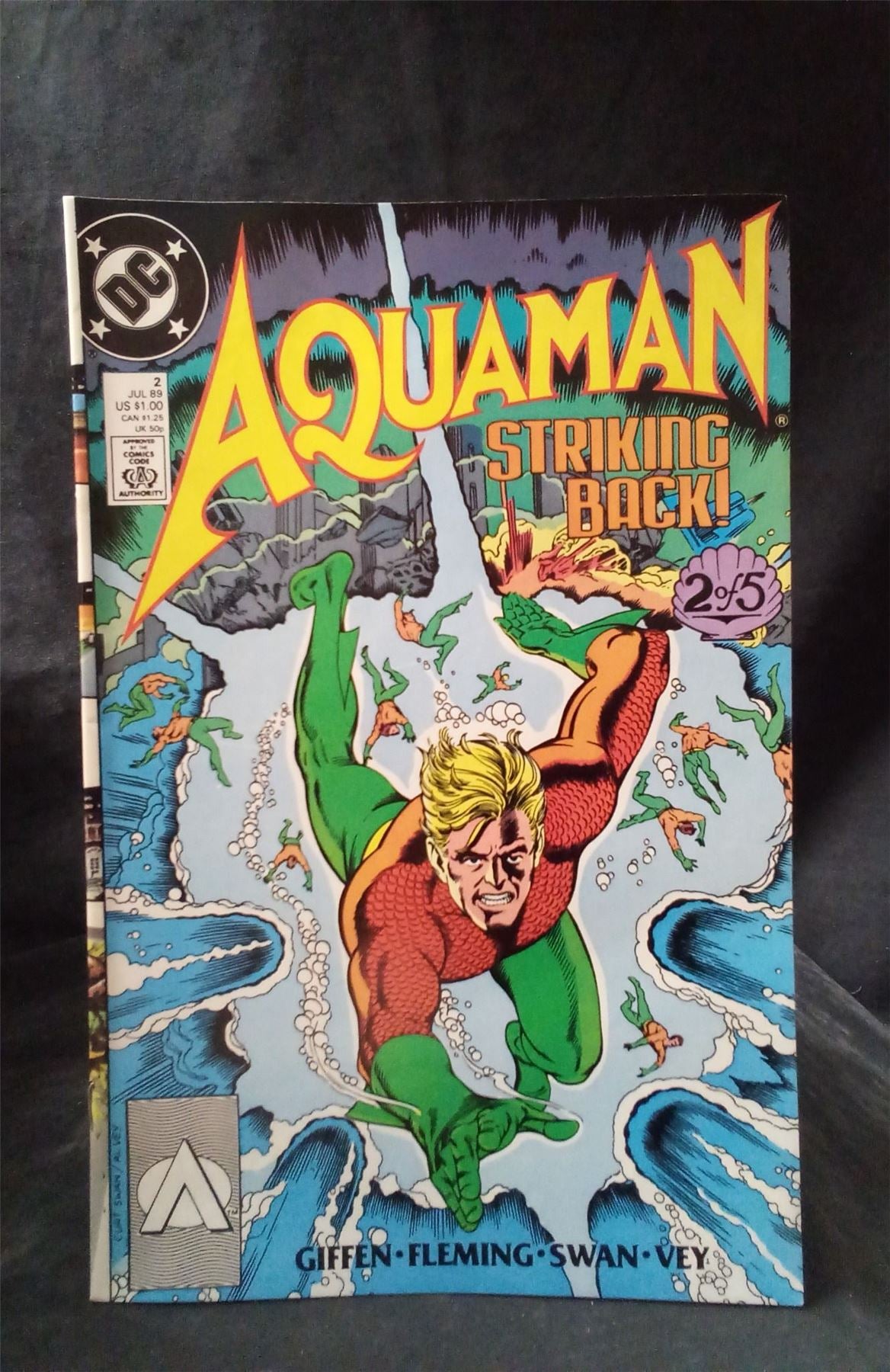 Aquaman #2 1989 DC Comics Comic Book