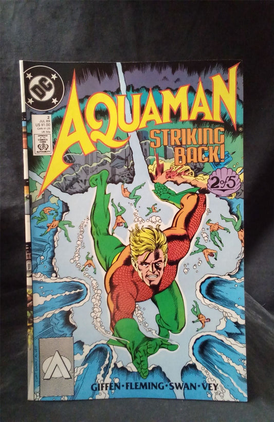 Aquaman #2 1989 DC Comics Comic Book