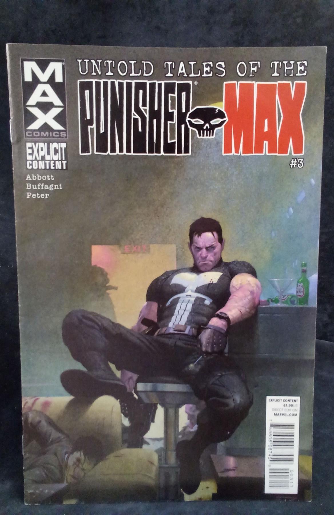 Untold Tales of the Punisher Max #3 2012 Marvel Comics Comic Book
