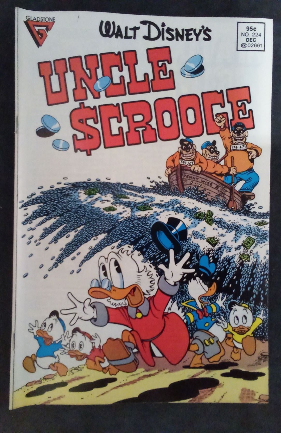 Uncle Scrooge #224 1987 Gladstone Comics Comic Book