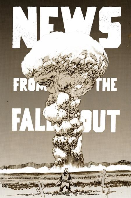 News From The Fallout #4 (of 6) Cvr B James Harren Var (mr) Image Comics Comic Book
