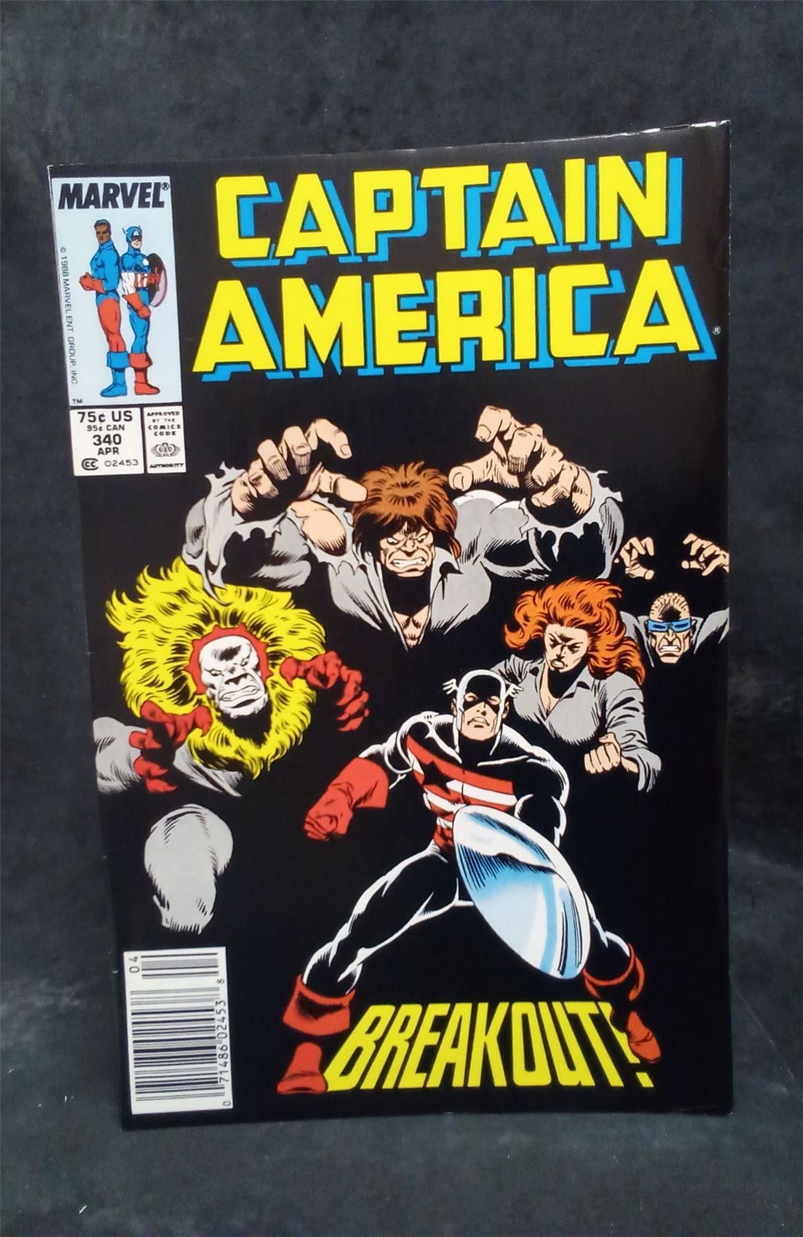 Captain America #340 1988 Marvel Comics Comic Book