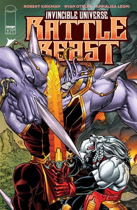 Invincible Universe Battle Beast #6 Cvr C Inc 1:10 Ej Su Var Image Comics Comic Book