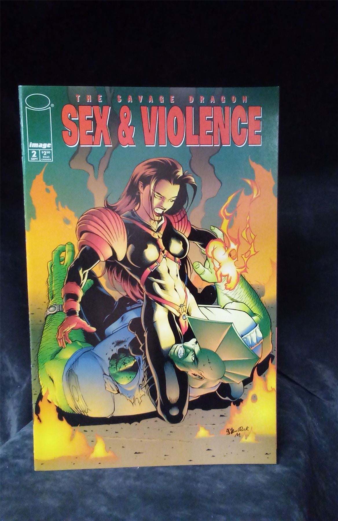 Savage Dragon: Sex and Violence #2 1997 image-comics Comic Book