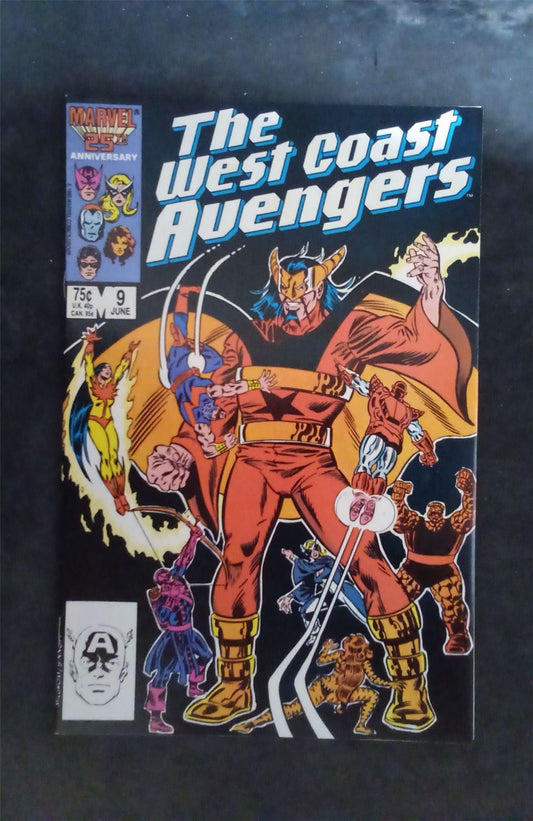 West Coast Avengers #9 1986 Marvel Comics  Comic Book