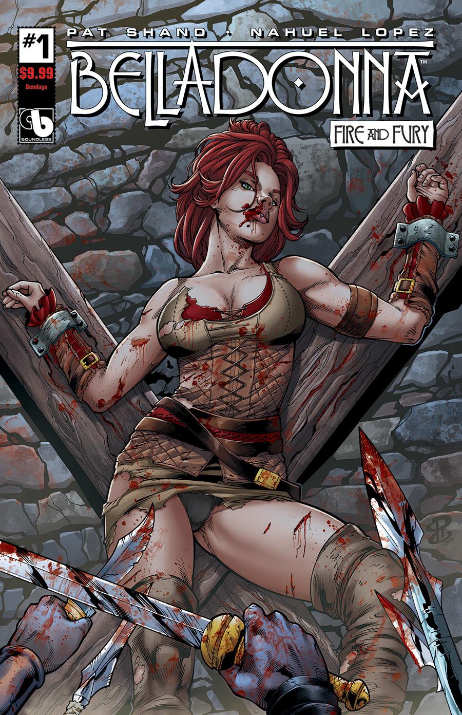 Belladonna Fire & Fury Bondage A Bag Set (4ct) Boundless Comics Comic Book
