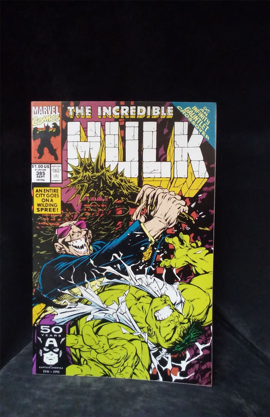 The Incredible Hulk #385 1991 Marvel Comics Comic Book