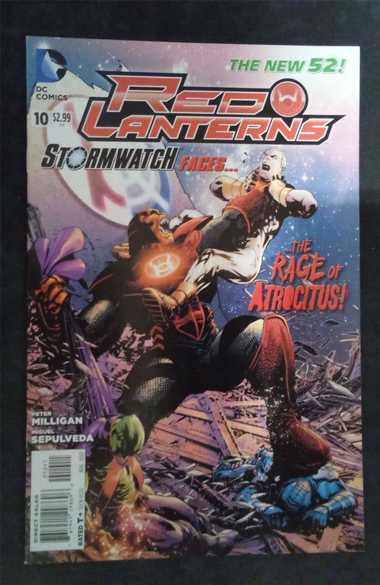 Red Lanterns #10 2012 dc-comics Comic Book